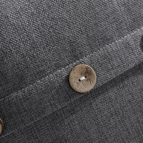 Decorative Throw Pillow Covers Cases Accent Cottage Farmhouse Decor Grey Gray - Picture 4 of 9